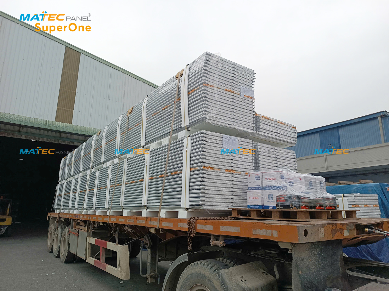 Cung Cấp Hơn 3.000m2 Panel Eps Làm Vách Bao Che Cho Công Trình Kho Xưởng Tại Bình Dương